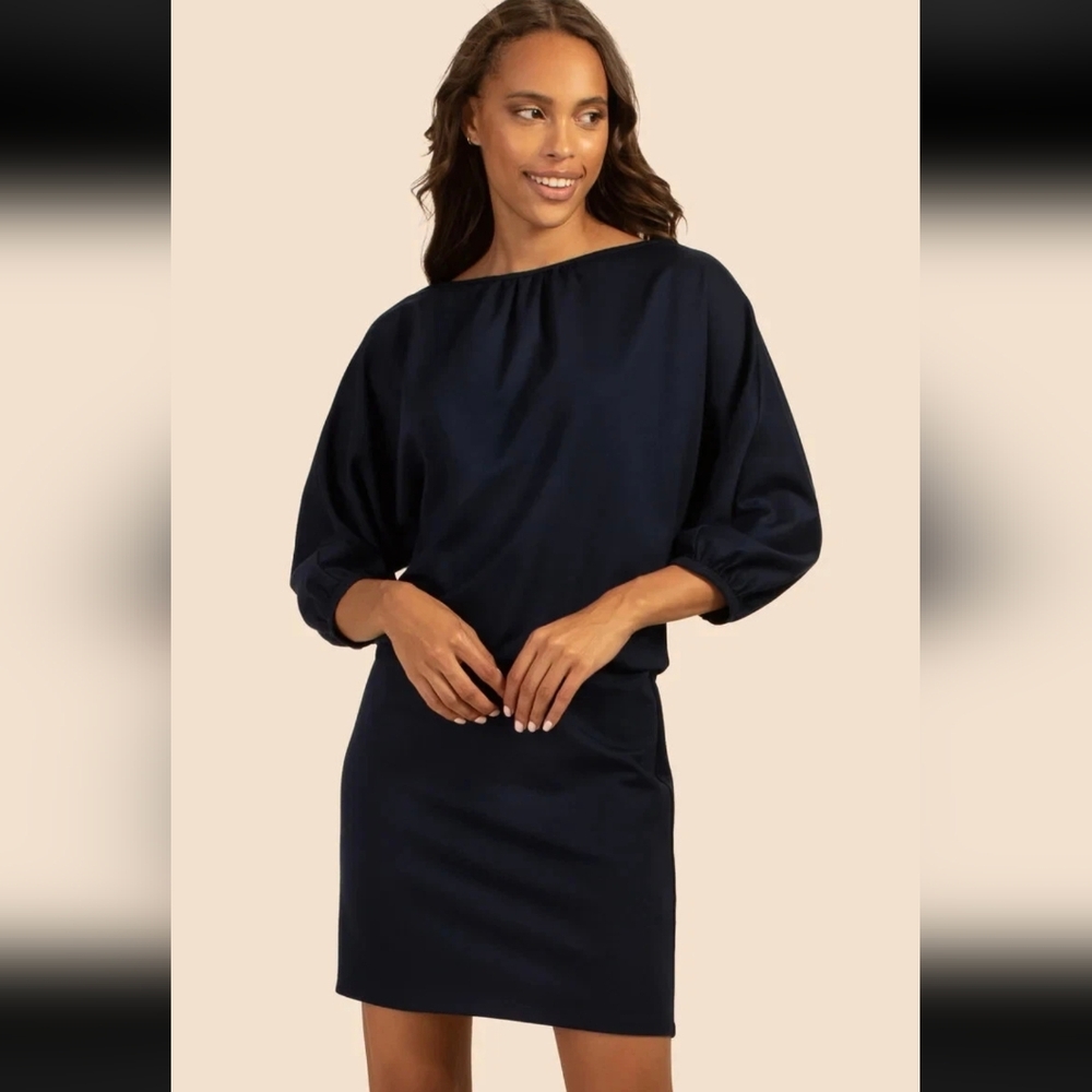 Trina Turk Bela Navy Blue Bela Dress Size XS